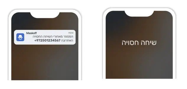 זיהוי שיחה חסויה